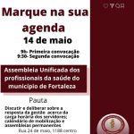 Assembleia Unificada dos profissionais da saúde do município de Fortaleza