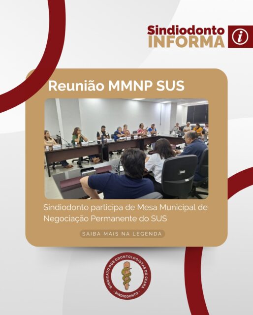 Reunião da Mesa Municipal de Negociação Permanente do SUS de Fortaleza (MMNPSUS)

Na manhã dessa quinta-feira, aconteceu a 1ª reunião da MMNPSUS que tratou dos seguintes temas de interesse da categoria:

✅Portaria de Atividades Especiais e Educação Permanente: as portarias anteriores terminaram suas vigências em dezembro de 2025 e as novas portarias já estão para publicação com efeito retroativo e sem nenhuma alteração

✅Projeto Piloto das atividades auxiliares: já estão funcionando em duas ou três unidades em cada regional 

✅Atividades dos GTs (calendário de reuniões):
•2ª terça do mês: GT do extra servidor e Banco de horas
•2ª quinta de cada mês: produtividade de atenção básica e portaria do novo financiamento 
•3ª quarta de cada mês: GT da Saúde Bucal (em fevereiro será na 4ª quarta)
•Última terça de cada mês: GT do PCCS as 14:00 hs
Obs: GT da Saúde Bucal: A COGEP ainda está aguardando o impacto financeiro da SEPOG