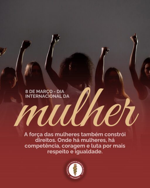 Hoje, a odontologia brasileira tem cada vez mais rosto de mulher. Somos maioria nas faculdades, nos consultórios, nas clínicas, na pesquisa e na formação de novas gerações de cirurgiões-dentistas.

No Ceará, essa realidade também se confirma. Mulheres que conciliam estudo, trabalho, família e gestão de suas próprias clínicas seguem construindo, todos os dias, uma odontologia mais forte, mais humana e mais qualificada. Mas essa presença crescente também nos convida à reflexão.

Se somos maioria na profissão, ainda precisamos avançar para que essa representatividade se reflita igualmente nos espaços de decisão, nas lideranças institucionais, nas grades científicas e nos grandes debates da odontologia.

Também é preciso reconhecer os desafios que muitas mulheres enfrentam no exercício da profissão: jornadas múltiplas, responsabilidades acumuladas e, muitas vezes, o exercício solitário da prática clínica.

Neste Dia Internacional da Mulher, o Sindiodonto Ceará celebra a força, a competência e a dedicação das cirurgiãs-dentistas que ajudam a construir diariamente a odontologia do nosso estado.

Um dia de reconhecimento, de reflexão e de reafirmação de um compromisso coletivo: mais respeito, mais igualdade e mais mulheres ocupando todos os espaços da odontologia.