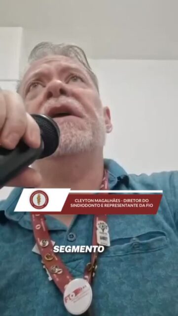 No dia 19 de março de 2026, o diretor da FIO e do Sindiodonto, Cleyton Magalhães, representou a bancada dos trabalhadores na Oficina de Planejamento da MNNP-SUS, realizada em João Pessoa (PB).

O encontro teve como objetivo avançar na construção do Sistema Nacional de Negociação Permanente do SUS (SiNNP-SUS), fortalecendo um espaço essencial de diálogo sobre as condições de trabalho e a valorização dos profissionais da saúde.

A FIO e o Sindiodonto seguem firmes na luta por um SUS público, universal e à altura das necessidades do povo brasileiro.