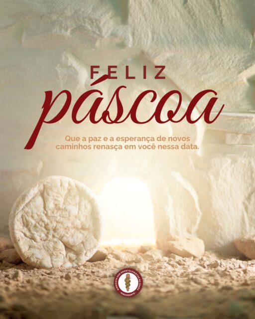 O Sindiodonto celebra este tempo de alegria e deseja a todos um Feliz Domingo de Páscoa! 🙏