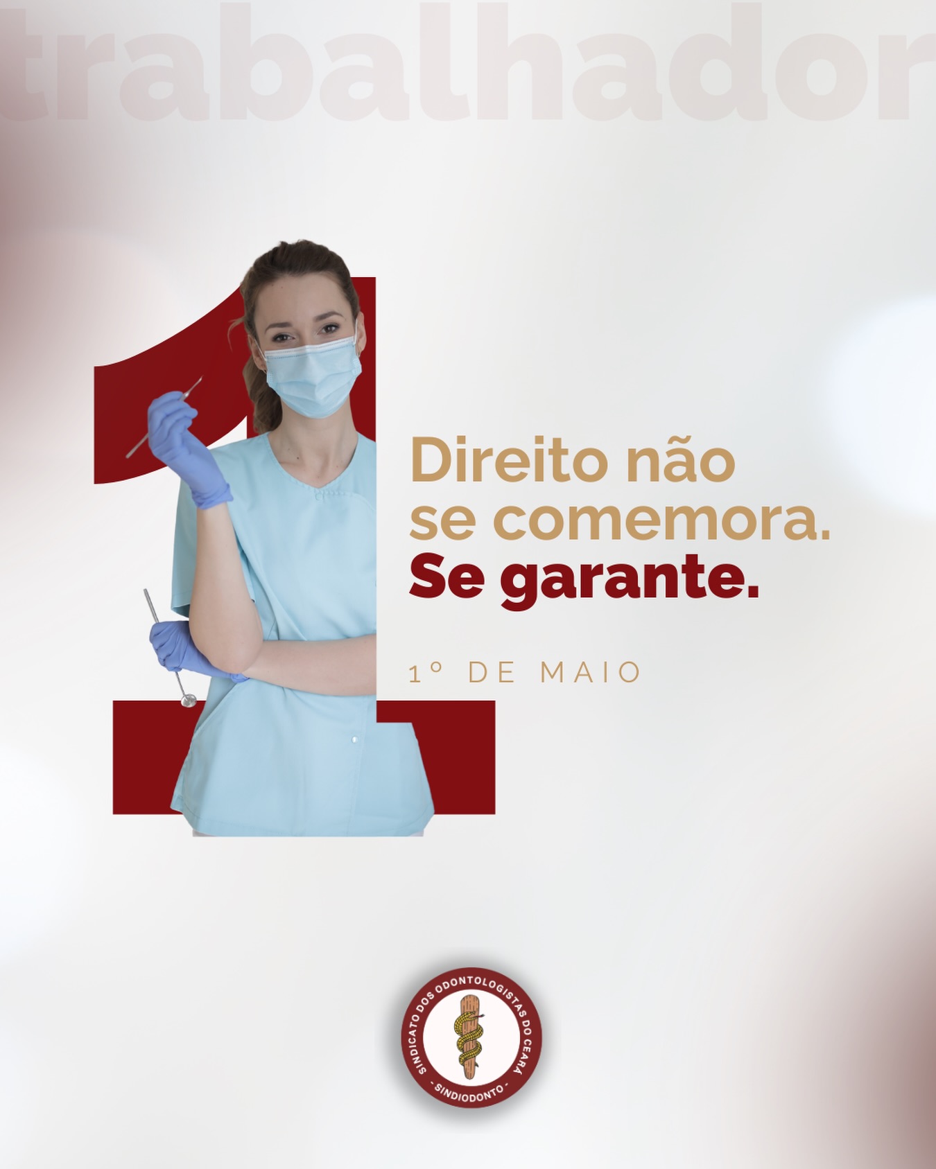 Direitos não surgem por acaso.
São resultado de luta, mobilização e representatividade.

Neste 1º de maio, reforçamos um princípio que guia a nossa atuação todos os dias: direito não se comemora , se garante.

E garantir direitos exige união, participação e um sindicato forte.
Seguimos firmes na defesa da categoria. 🤝

#Sindiodonto #1DeMaio #Direitos #ValorizaçãoProfissional #Trabalhadores Odontologia