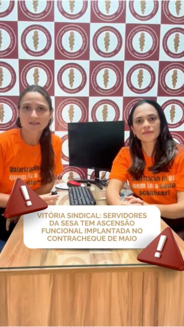 Filiado(a) servidor(a) público(a) da Secretaria de Saúde do Ceará (SESA), você percebeu valores maiores nos seus contracheques dos meses de dezembro de 2025 e maio de 2026? Fique atento(a) a esse vídeo das diretoras do Sindiodonto Heliete Lins e Raquel Praxedes. 

Em caso de dúvidas, entre em contato conosco por meio do link na bio! 

#sindiodonto #valorizaodonto #odontoceara