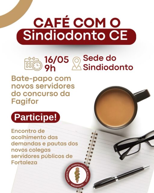 A direção do Sindidonto convida todos os novos servidores aprovados no concurso da FAGIFOR, para uma café da manhã, que ocorrerá na sede da entidade dia 16/05, sábado, às 09 horas.

O encontro será uma ótima oportunidade para acolher os novos servidores, esclarecer dúvidas e as estratégias de organização da categoria para avançarmos cada vez mais!

🔗Preencha o formulário no link da bio e participe desse momento! 

Esperamos você! JUNTOS SOMOS MAIS FORTES! 🤝

CAFÉ DA MANHÃ - Sábado,16/05, às 09h
SEDE SINDIODONTO - Rua Gonçalves Lêdo, 1650

#sindiodontoce #valorizaodonto #odontologia #cirurgioesdentistas