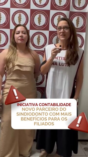 ❗️Novidade para nossos filiados! 

O Sindiodonto e a empresa Iniciativa Contabilidade firmaram parceria que garante descontos especiais aos nossos cirurgiões-dentistas filiados. 

📲Entre em contato com a secretaria do sindicato e saiba mais!