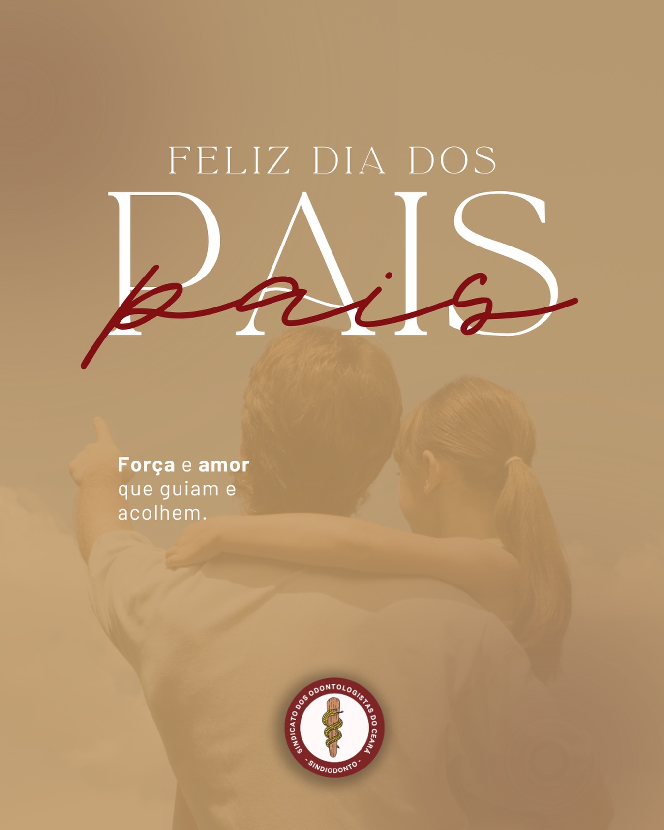 Ser pai é compartilhar caminhos, transmitir valores e oferecer força e acolhimento em cada etapa da vida. ❤️

Neste Dia dos Pais, o Sindiodonto Ceará presta sua homenagem a todos os pais, em especial aos cirurgiões-dentistas que conciliam os desafios da profissão com uma das mais importantes missões da vida: cuidar de quem se ama.

Feliz Dia dos Pais!